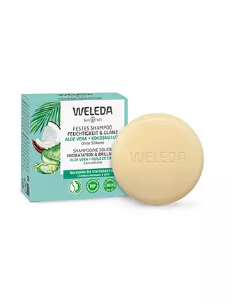 WELEDA | Festes Shampoo Feuchtigkeit und Glanz 50g | 